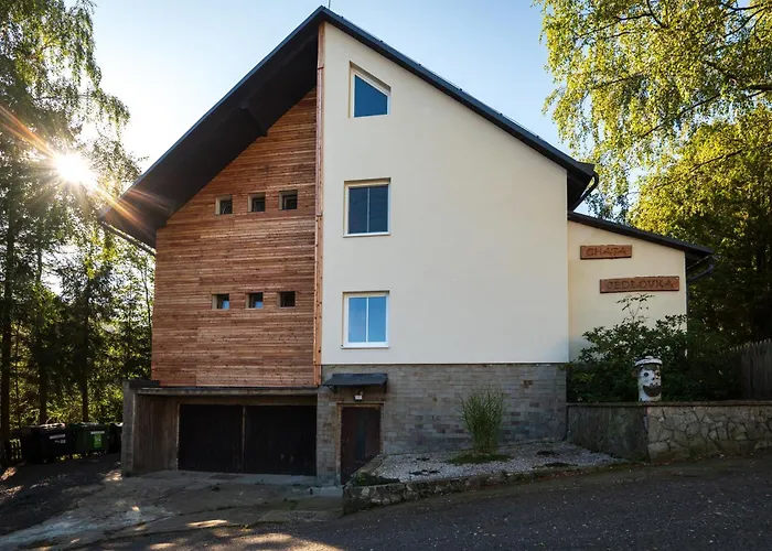 펜션 Jedlovka Jiřetín pod Jedlovou